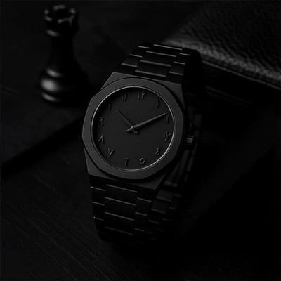 Felizer Arabic Aura Arabic Aura Black Analog Watch  - For Men