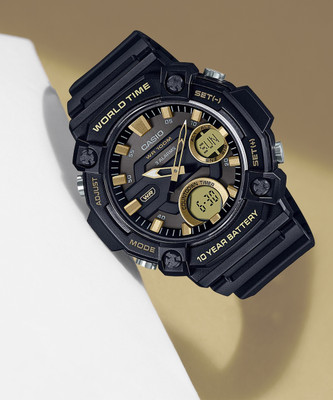 CASIO AEQ-120W-9AVDF Youth Analog-Digital Combination Analog-Digital Watch  - For Men