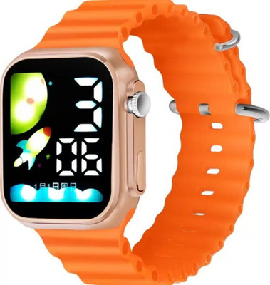 THMT Most TRENDING Multicolor ULTRA Led Square Digital Watch  - For Boys & Girls