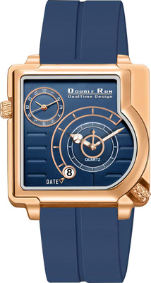 DoubleRun Analog Watch  - For Men
