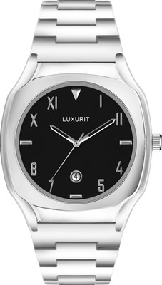 luxurit Stainless Steel Luxury Watch – Timeless Elegance, Modern Design Analog Watch  - For Men