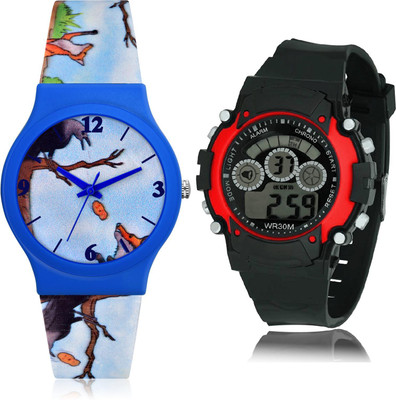 DMAGNATON CM703-B5 Analog-Digital Watch  - For Boys