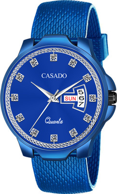 Casado Diamond Studded Dial | All Blue | Trending Day and Date | Silicon Mesh | Boys Diamond Studded Dial | All Blue | Trending Day and Date | Silicon Mesh | Boys Analog Watch - For Men Casado Diamond Studded Dial | All Blue | Trending Day and Date | Silicon Mesh | Boys Diamond Studded Dial | All Blue | Trending Day and Date | Silicon Mesh | Boys Analog Watch - For Men