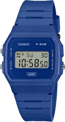 CASIO F-91WB-2A1DF YOUTH Digital Watch  - For Men & Women