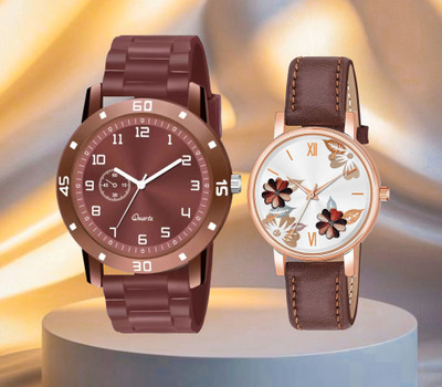 MAHAKAPI Couple Party-Wedding Gifting Matching Couple Party-Wedding Gifting Matching Analog Watch  - For Men & Women