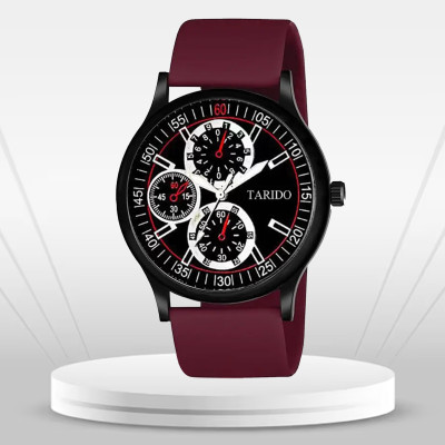 Tarido Smart Maroon Strap Watch- Antique 2.0 Day & Date Analog Watch - For Men & Women Analog Watch  - For Men