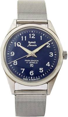 DIXOT HMT Janata para Shock 17 Jewels Blue Dial Radium Hands