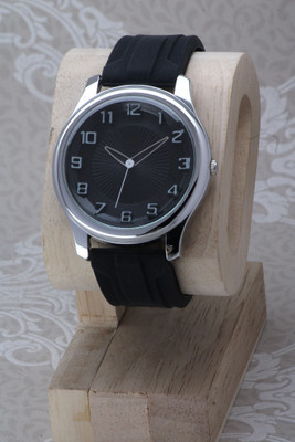 ZANZEER Professional Look Designer Round Dial Slim Fit Silicone Belt Professional Look Designer Round Dial Slim Fit Silicone Belt Analog Watch  - For Men