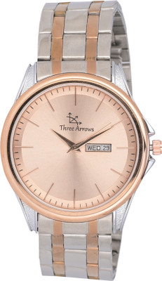 Three Arrows Analog Watch  - For Men