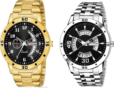 Caihong GOLD-1-AND-SLV-21 Analog Watch  - For Men