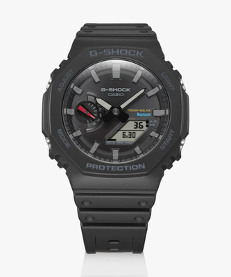 CASIO GA-B2100-1ADR G-Shock Black Dial Resin Strap Analog-Digital Watch  - For Men
