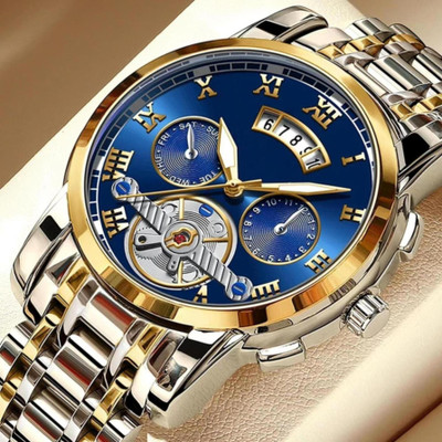 Kitcone Mens watches with date calendar -AGB1 Analog mens watches watches for men -AGB1 Analog Watch  - For Men