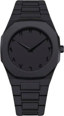 ZSAN ZSAN Full Black Full Black Arabic Number Analog Watch  - For Men & Women