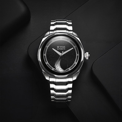 Titan Regallia Regalia Stellar 2 Grey Dial Stainless Steel Strap Analog Watch  - For Men
