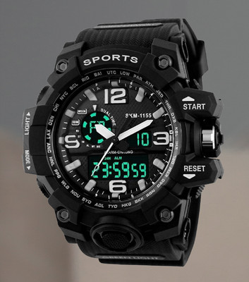 Diaggro SKM 1155 Stylish multi-sport analog-digital watch for men Analog-Digital Watch  - For Men