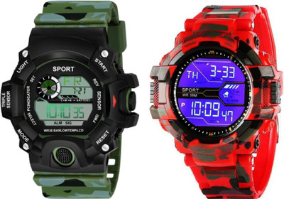 Brostin New Stylish Digital Men's Combo Watches Digital Watch  - For Men