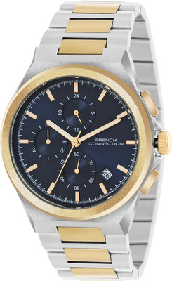 French Connection Black Round Dial Mens Watch FCH02TM Black Round Dial Mens Watch FCH02TM Analog Watch  - For Men