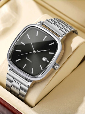 Varni Venture DD CCSSIO BLACK Date Dial Showing Slim Fit Casual Stylish Analog Wrist Watches Analog Watch  - For Men