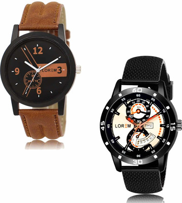 LOREM OE-LR01-LR56 Analog Watch  - For Men