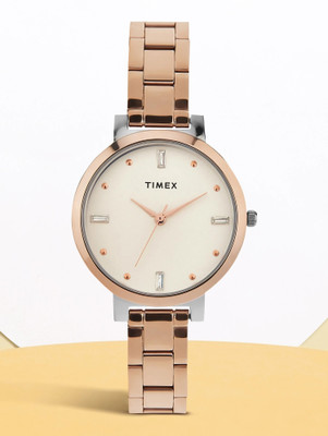 TIMEX Silver Dial Analog Watch  - For Women