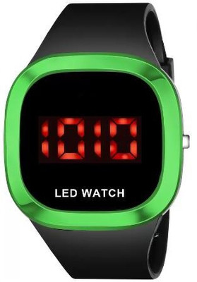 MVS LED Digital Square Dial Sports Look Wrist Watches Digital Watch  - For Boys & Girls