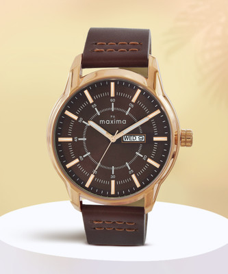 MAXIMA Attivo Attivo Rose Gold Analog Watch  - For Men