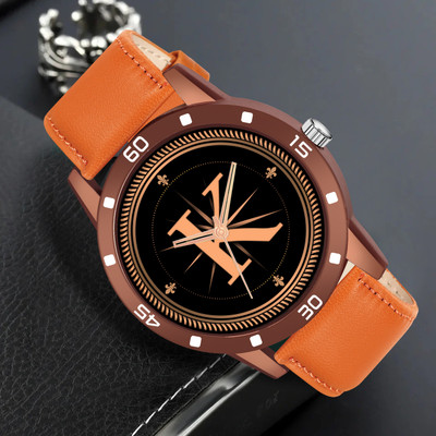 Red Robin ALPHA-K-AVO-BRW-SFR-1 Alpha Heritage Collection K Brown Strap Watch for Man & Boys Analog Watch  - For Men