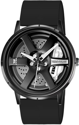 RealBuff Gyro Wheel Car Wheel Analog Watch  - For Men
