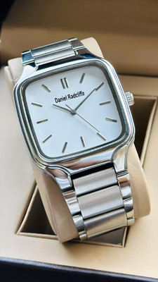 Daniel Radcliffe DRM0028 Premium Quality Rectangle Shape Smooth Adjustable Chain Analog Watch  - For Men