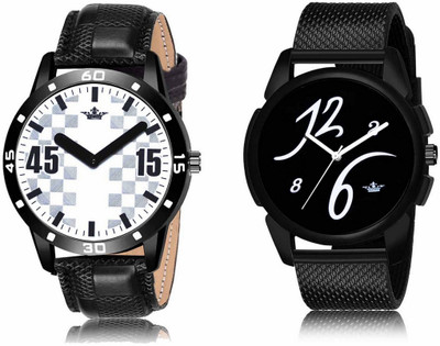 LEGENDDEAL LR58-LR61 Bold Graphic Series Analog Watch  - For Men