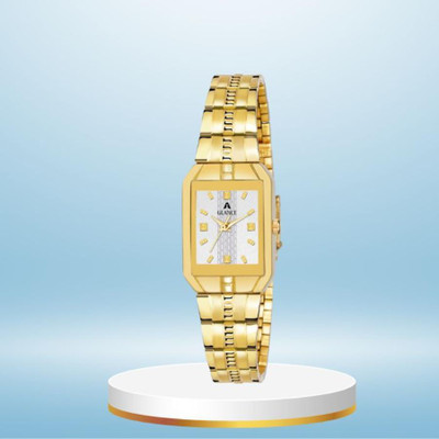 Aglance Stylish 9151YM03 White Dial Womens Watch Analog Watch  - For Women