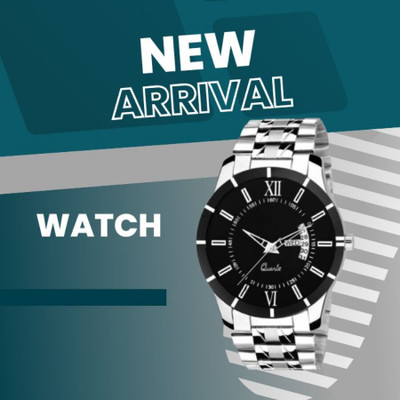 Giomex Attractive Unique Day And Date Black Watch Analog Watch  - For Men