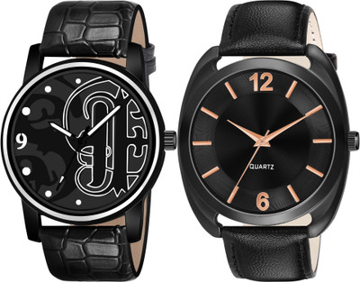 TVILLA Black Professional Look MZ-LR70 Analog Watch  - For Men
