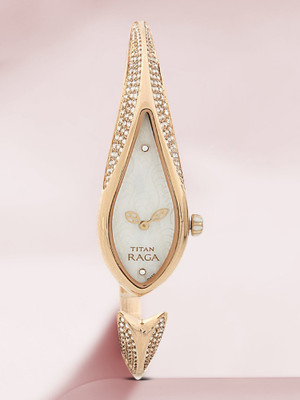 Titan NQ9812WM01 Raga Aqua Analog Watch  - For Women