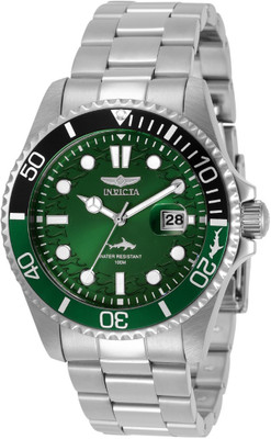 INVICTA 30808 Pro Diver Quartz Green Dial Analog Watch  - For Men