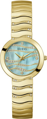 GUESS GW0871L2 GUESS Laguna Green Round Dial Analog Watch  - For Women
