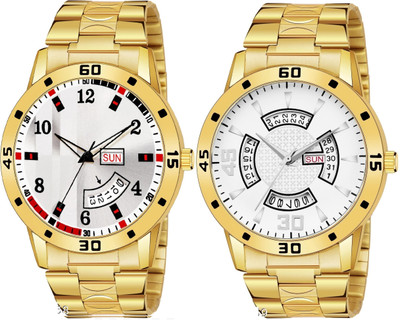 Caihong GOLD-8-AND-GOLD-22 Analog Watch  - For Men