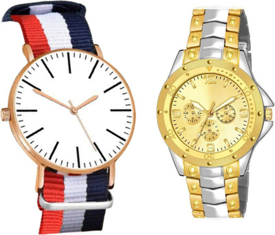 Brostin Attractive Analog Men's Combo Watches Analog Watch  - For Men