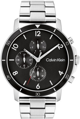 Calvin Klein Gauge Sport Gauge Sport Qtz Multifunction Black Round Dial Analog Watch  - For Men