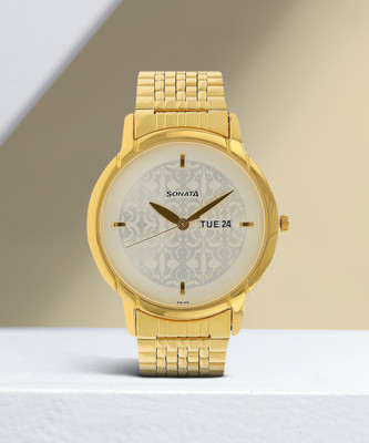 SONATA NP77031YM03 Hybrid Smartwatch Watch  - For Men