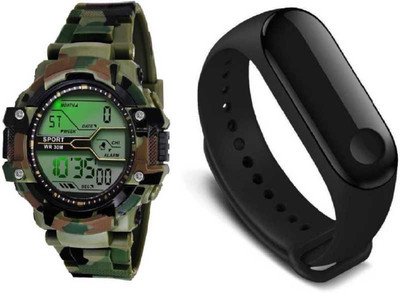 Zienz Military Multi Combo Watch M3 Band Digital Watch  - For Men