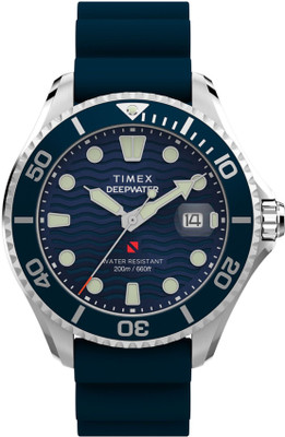 TIMEX TW2W81500UJ TIMEX Deep Water Blue Round Dial Analog Watch  - For Men