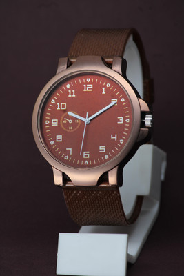 Rizino Beautiful Attractive Dial Fancy Pu Strap Beautiful Attractive Dial Fancy Pu Strap Analog Watch  - For Men