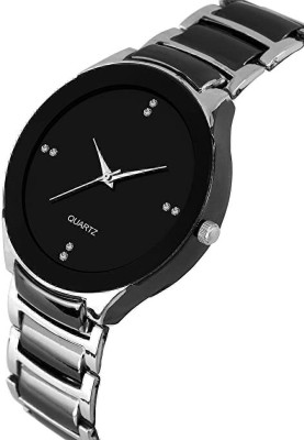 SHURAI BLACK AND WHITE 1SET WATCH NEW FASHION BLACK WATCH Analog Watch  - For Men