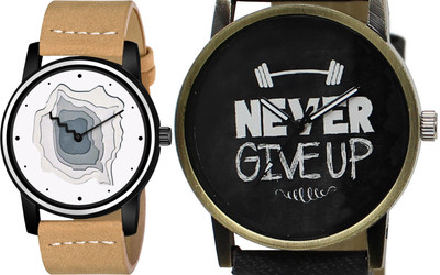 TVILLA Multicolor 3D Look MZ-LR68 Analog Watch  - For Men