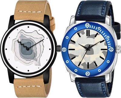 TVILLA Blue Big Dial MZ-LR54 Analog Watch  - For Men