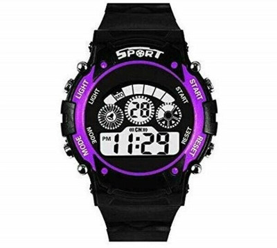 SHREESHAYAMTRADER Digital 7 Light Round Dial Black Watch Digital Watch  - For Men & Women