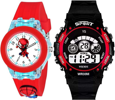 Amience Simple Elegant Versatile Watch for Men Women Boys Girls Analog-Digital Watch  - For Boys & Girls