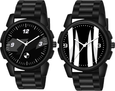 SUBERA Couple Combo Rubber strap 2 combo watch Analog Watch  - For Men