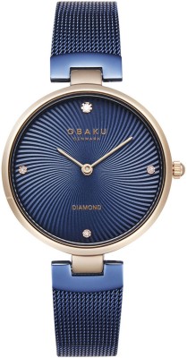 OBAKU Genuine Diamond Genuine Diamond Analog Watch  - For Women